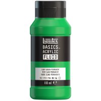 Liquitex - Basic Fluid - Light Green Perm 118ml