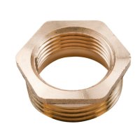 1/2" x 3/8" Hex Brass Bush 349130