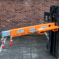 Fork Mounted Low Profile Extending Jib
