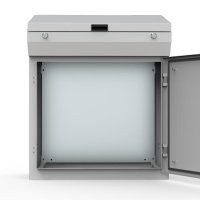 GCPZ10 nVent Hoffman Mounting plate, 1000, Galvanized steel