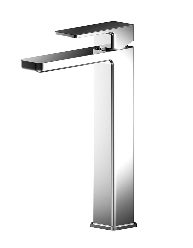 CONTOUR Freestanding Eco Flow Basin Mixer c/w Mushroom Waste