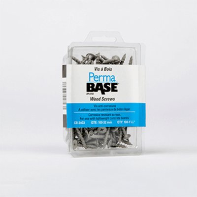 Permabase Rust Proof Screw For Wood (100)