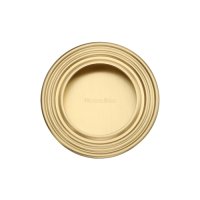 ROUND REEDED FLUSH PULL AT