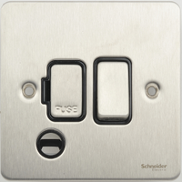 Spur Unit Ultimate Switched with Flex Out Stainless Steel