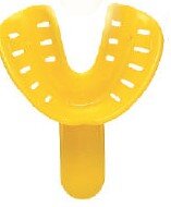 Pegasus Orthodontic Tray - Adult Size 5 - Lower Yellow - Pk 50- DMI Dental Consumables Ireland - Next Day Delivery