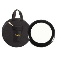 Koda 16" x 4" Plain Goatskin Tuneable Bodhran with Ashwood Frame - Supplied with Beater and Bag