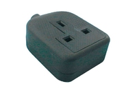 Socket 1 Gang Rubber 240v 3 pin
