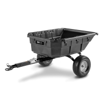 Ohio Steel PVC Hybrid Swivel Dump Cart (15 cubic feet)