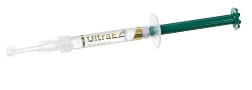 UltraEZ gel is a sustained-release 3% potassium nitrate desensitizing gel with fluoride (0.25% neutral NaF).