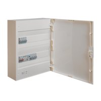 VEGA, VERSION IE, 3 ROW, 2 RCBO, ISOLATOR SPD