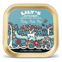 Lilys Kitchen Dog Tray Fishy Fish Pie 10x150g