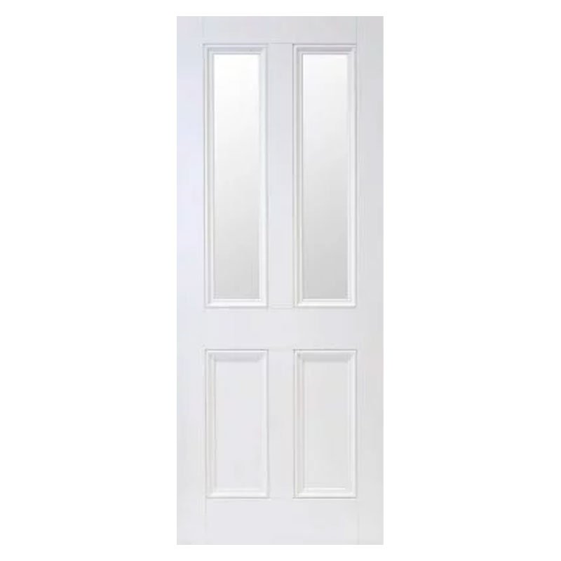 A0766 Victoria 2 Lite Traditional Premium Primed White Unglazed