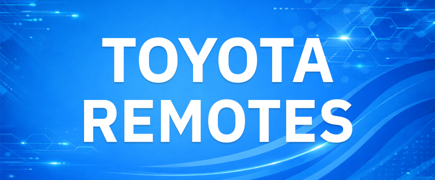 Toyota Remotes