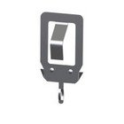 Slide-In P.C. Mount Contacts for Moulded Cases Cell Type AAA, N, AA, CR2, A Through Hole