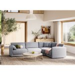 Corfu Modular Corner Sofa - Grey 2