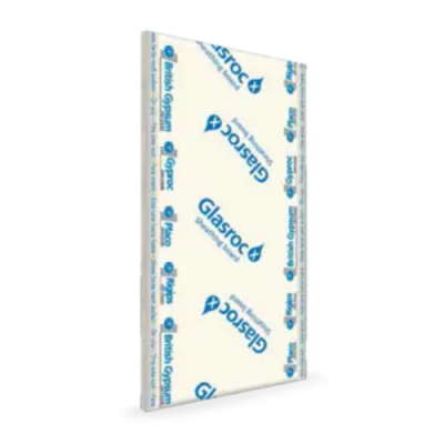 Gypsum Glasroc sheating board, 2400 x 1200 x 12.5mm