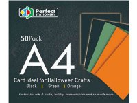 A4 Coloured Card Halloween Mix 160gsm (50)