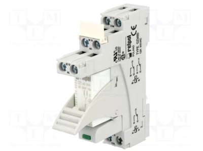 Push-in Interface Relay 24VAC 2CO Socket Mount Relay 97x15.9x75.8mm