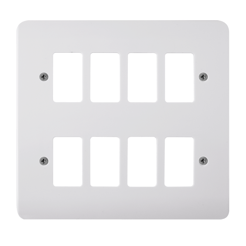 Click Gridpro 8G Plate White CMA20508