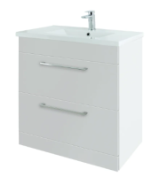 RIMINI 80 WHITE FLOOR STANDING UNIT ONLY