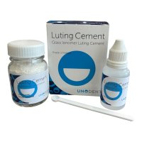 Unodent Glass Ionomer Luting Cement Kit -30g Powder, 15ml Liquid