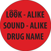 CIRCULAR LABEL "SOUNDS LIKE LOOKS LIKE" (ROLL 1000)