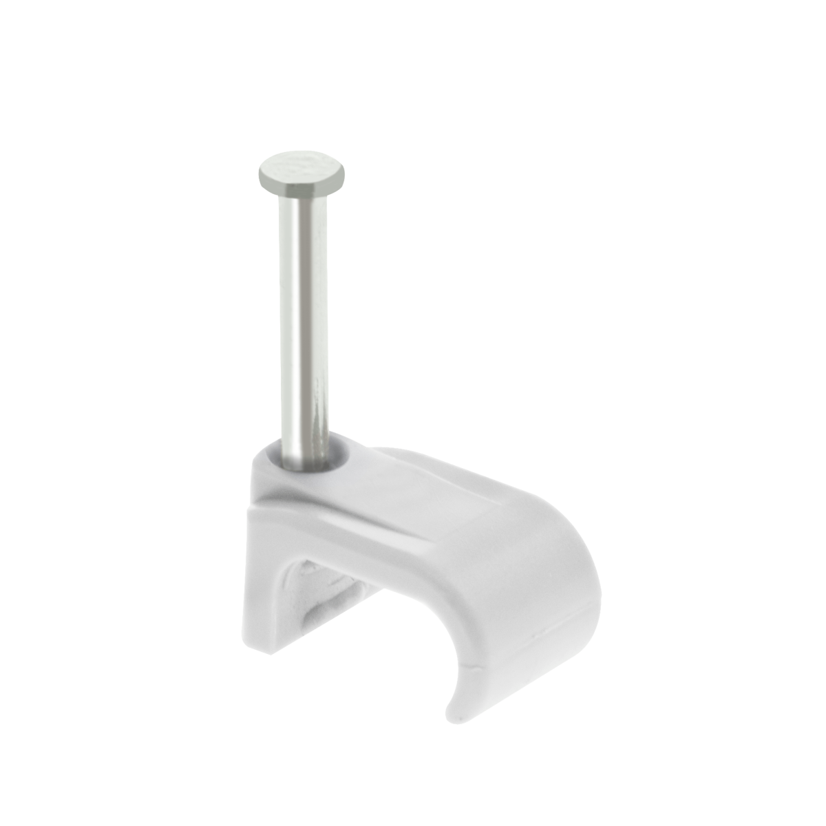 Unicrimp 9x18mm White Flat Clips (100) QFWC7