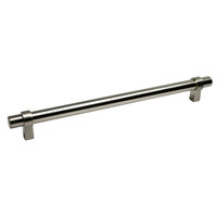 T Bar Handle Brushed Nickel 128cc-168mm