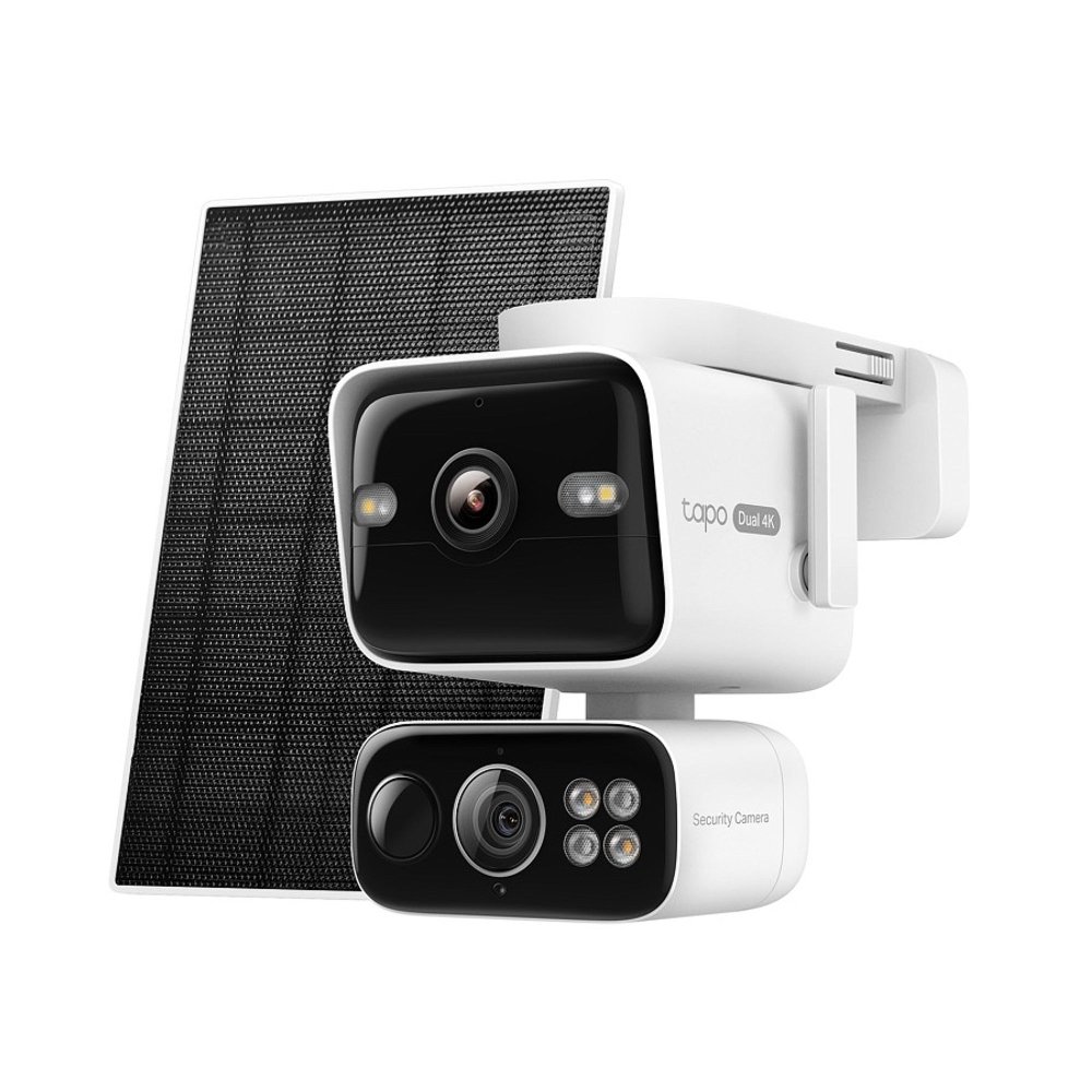 TP-Link Tapo C675D KIT dual 4K security camera with solar powered operation and AI detection