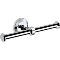 Bristan Solo Double Toilet Roll Holder Chrome Plated SO DROLL C