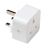 PLUG CONNECT, Smart Plug With Power Metering, 13A, UK/IE, White