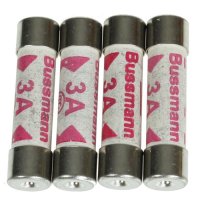 3A Plug Fuses (Pack of 4)