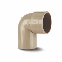 POLYPIPE MU121 SOLVENT GREY CONVERSION BEND 90DG 32mm MuPVC