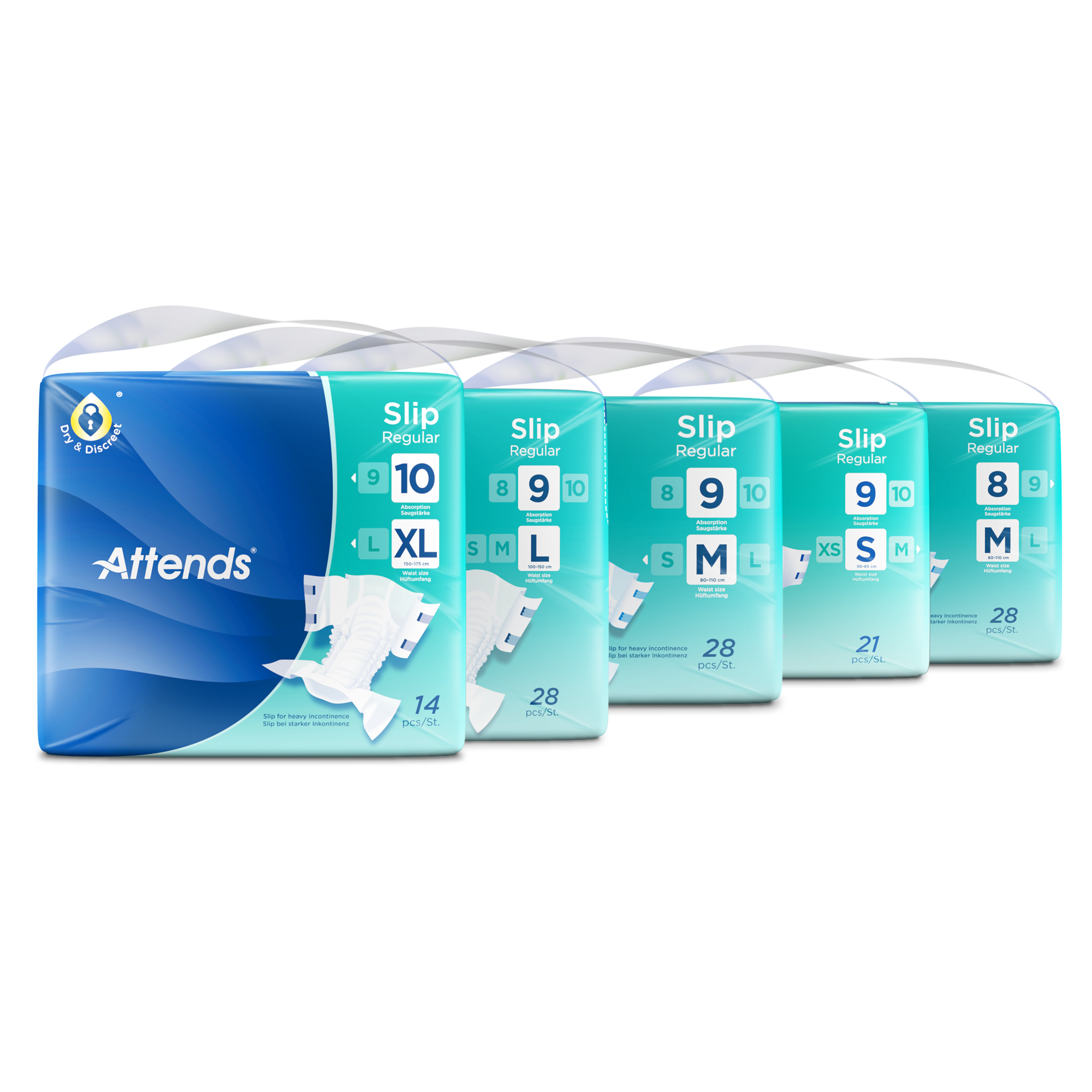 Attends Slip Regular