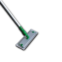 Stream Flat Mop Handle & Frame Green