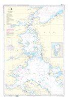 Denmark Chart - 151 Lilleb&aelig;lt. N-Lige Del. Assens