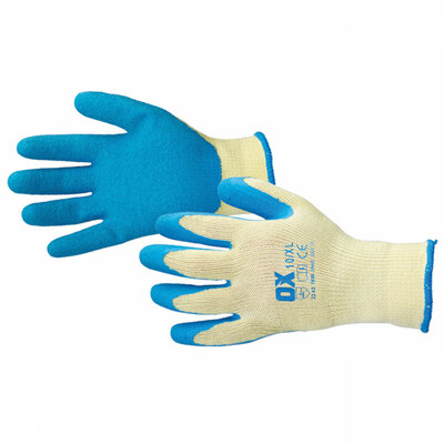 OX Pro Latex Grip Gloves Size 10 XL
