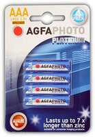 AgfaPhoto Digital Alkaline Battery AAA Card 4