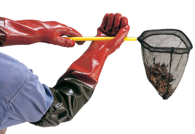 Long John PVC Glove with Integral Sleeve Extension (Pair)