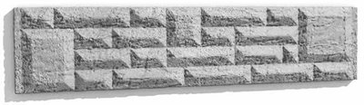 Rockface Concrete Gravel Board 1830x305mm (12in)