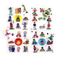Junior Wooden Jigsaw - I can (Set of 4)
