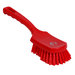 Brosse de baratte - poils PBT moyens/rigides, 275 mm, rouge