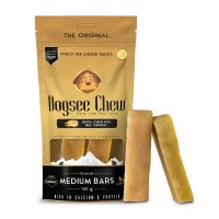 Dogsee Chew Dental Dog Chew Bars Turmeric Medium 2pk 10x140gm
