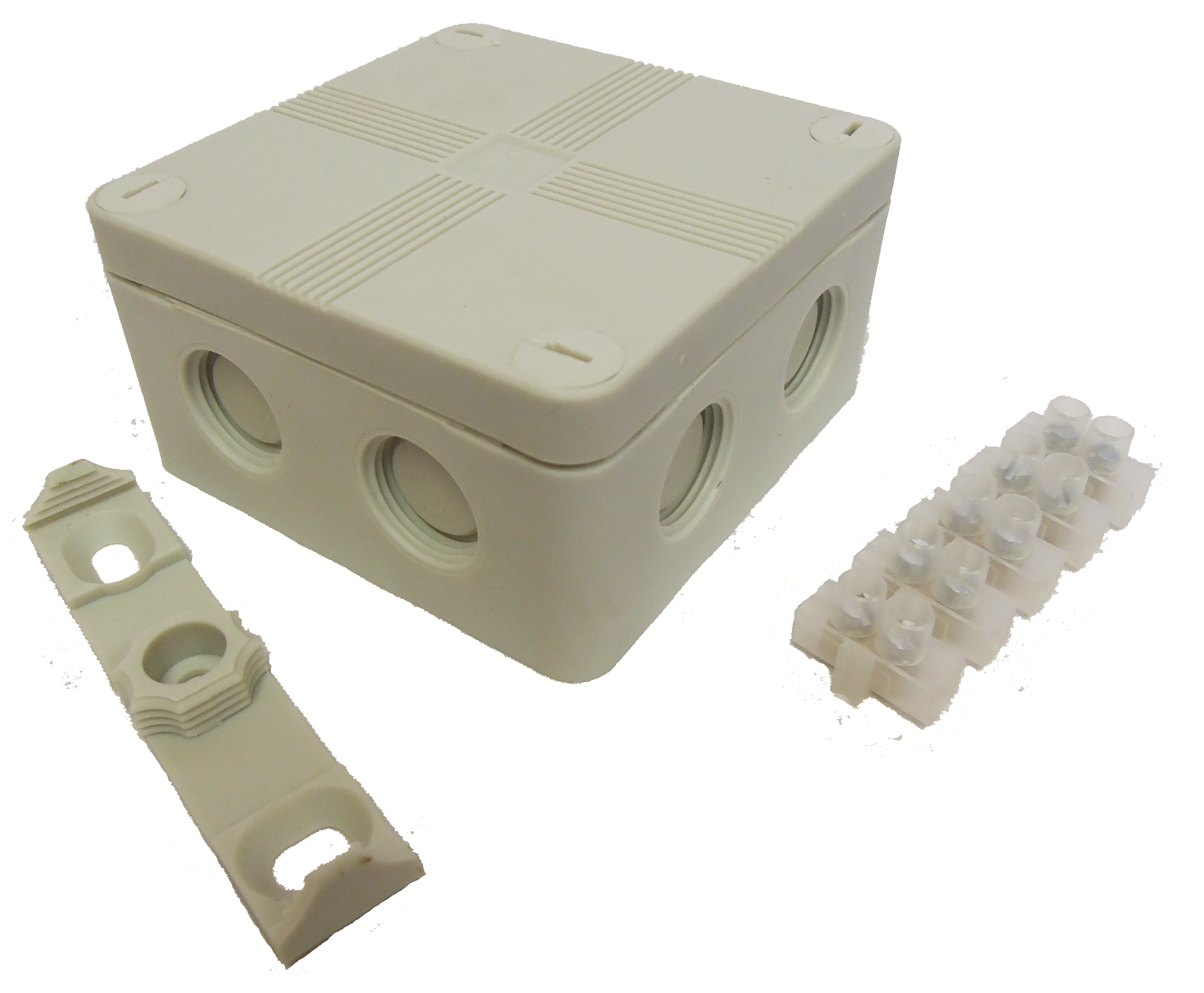 Exterior Square Electrical Junction Box 90x90mm