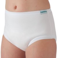 From the outside, it seems like ordinary underwear. On the inside, with the appropriate disposable material, the completely moisture-proof coating prevents leaks. 