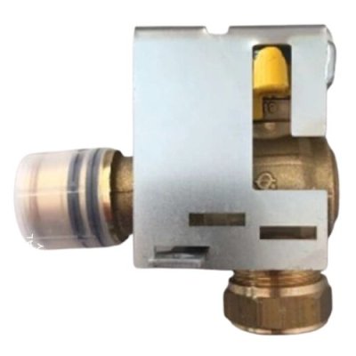 Kap vergrendeling haakse gaskraan 1/2"-3/4"-1"