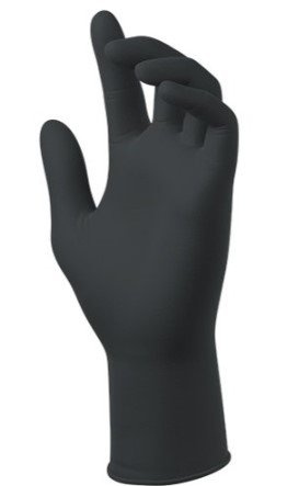 Nitrile Powder Free Disposbale Gloves - Black