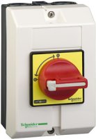 3 Pole Panel Mount Non Fused Isolator Switch, 40 A, 18.5 kW, IP20, IP65