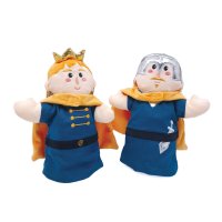 Double-Face Hand Puppet -Prince/Knight 25cm