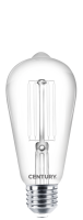 ST64 7W CLEAR LAMP 